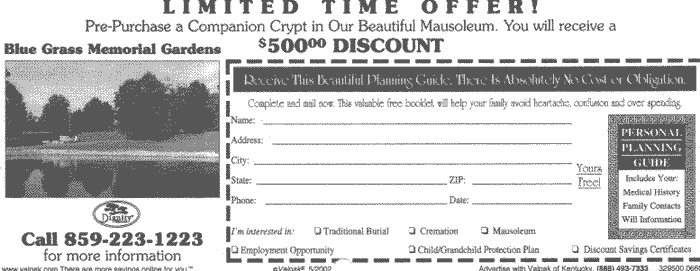 Crypt coupon.